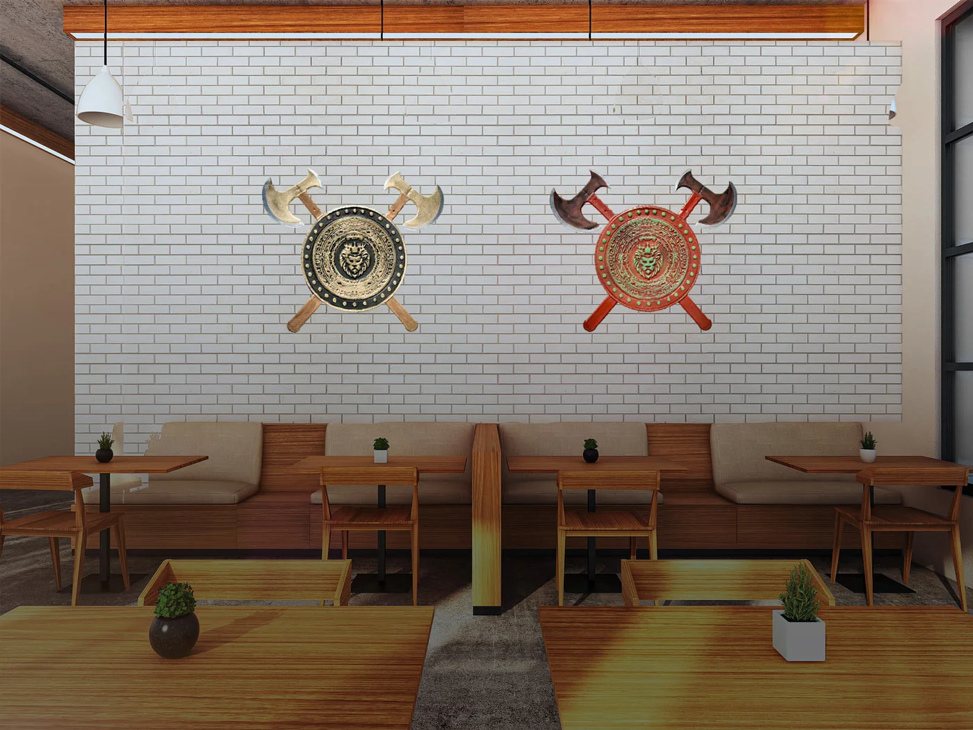 Viking Serisi Fiber Duvar Panelleri